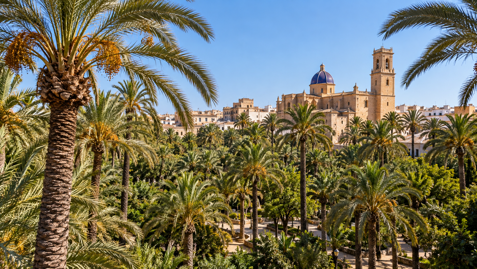 El Palmeral de Elche no es un bosque: su historia y riego