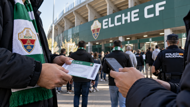 Juicio por las entradas del Elche CF: nueve acusados y 1,2 millones de perjuicio