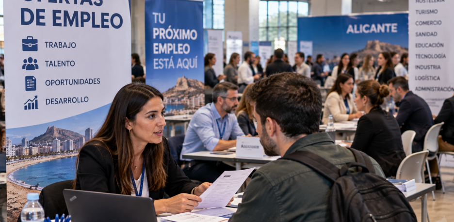 Las ofertas de empleo más interesantes que se han publicado en la provincia de Alicante Jueves 22 de Octubre 2026