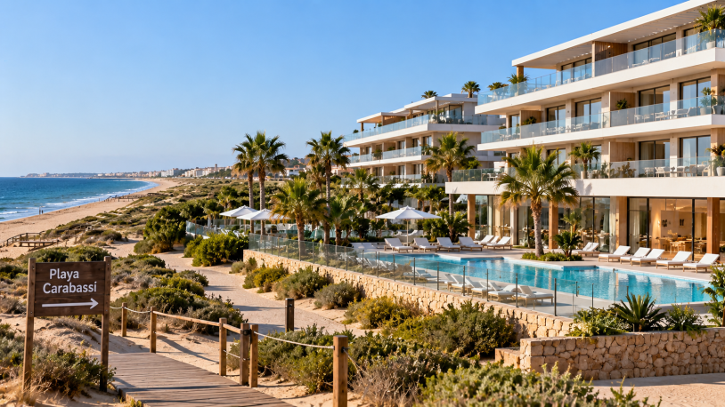Nuevo hotel en Arenales del Sol: 51 apartamentos y piscinas