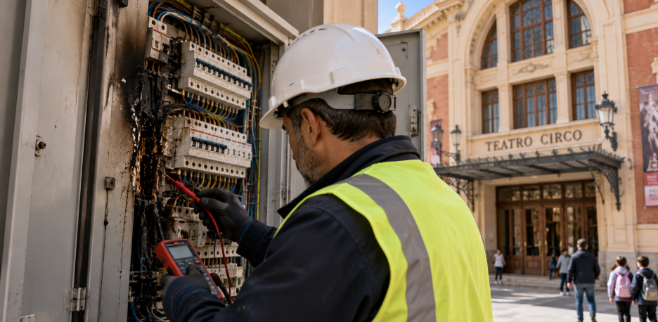 Orihuela detecta fallos eléctricos graves en 13 instalaciones públicas