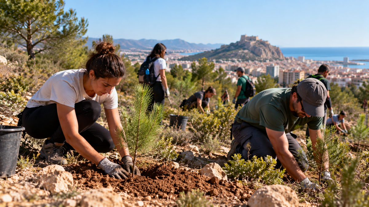 Reforestación gratis en Alicante: fecha y cómo apuntarse