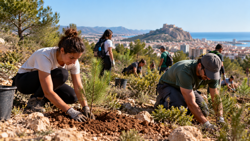Reforestación gratis en Alicante: fecha y cómo apuntarse
