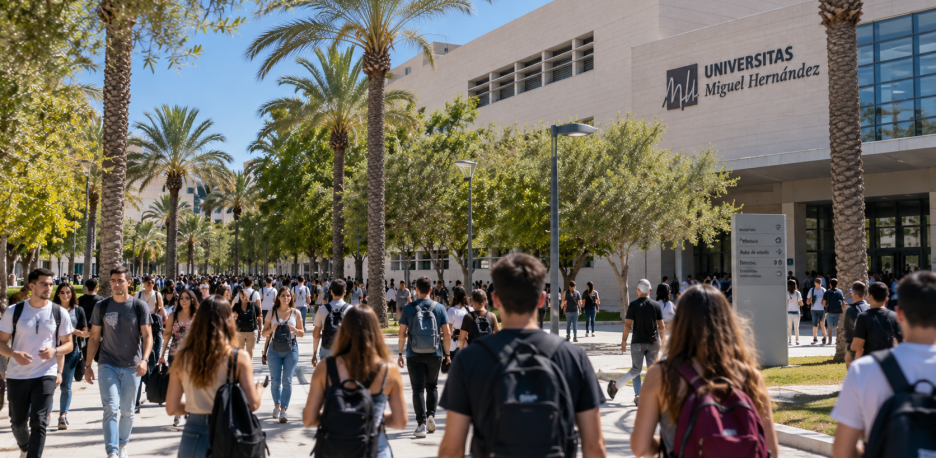 UMH 2026/27: más de 14.000 alumnos y todas las plazas de primero llenas