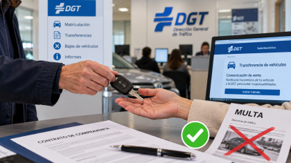 Vendí mi coche y sigue a mi nombre: qué hacer en la DGT