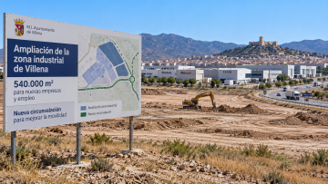 Villena prepara 540.000 m² de nuevo suelo industrial