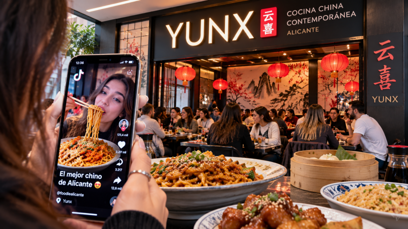 Yunxi Alicante: el restaurante chino viral en TikTok