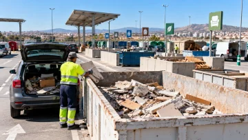 Alicante recoge un 87 % más de escombros y residuos en 2026