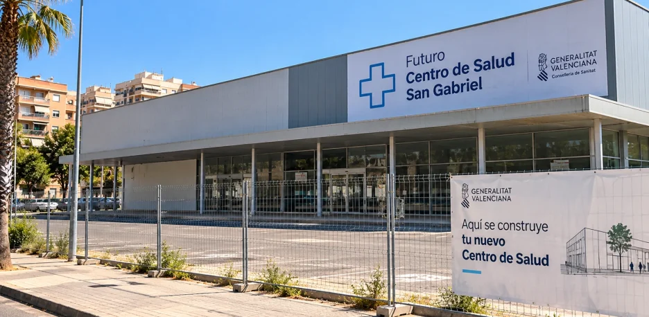 Nuevo centro de salud de San Gabriel: Alicante cede el edificio a Sanidad