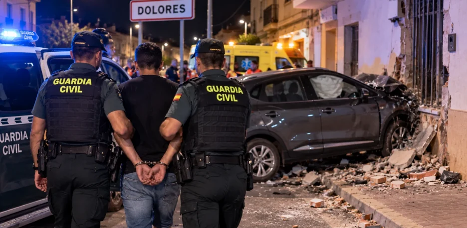 Muere un camionero en Villena tras volcar en la A-33