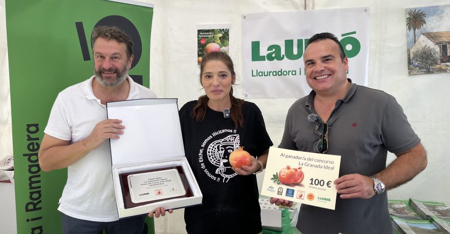 Juani Serrano gana el concurso de la granada ideal en la Fireta del Camp d´Elx
