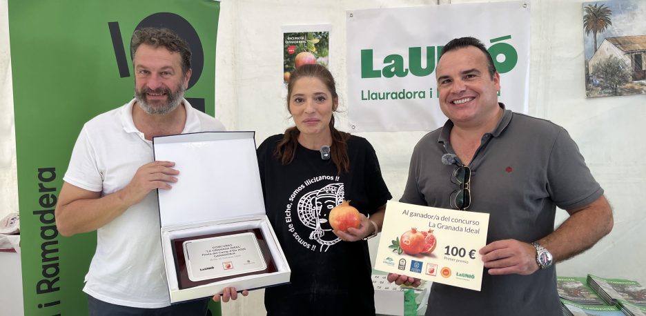 Juani Serrano gana el concurso de la granada ideal en la Fireta del Camp d´Elx