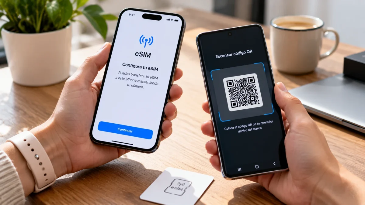 Cómo pasar una eSIM a otro móvil sin perder el número
