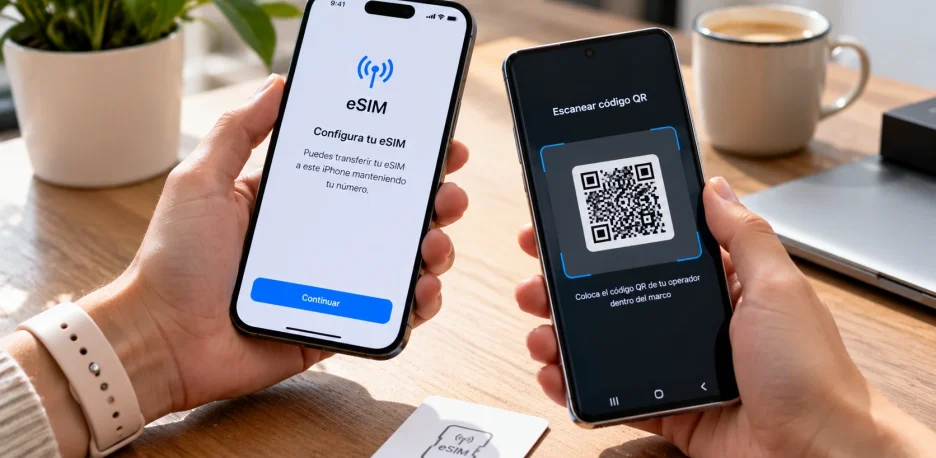 Cómo pasar una eSIM a otro móvil sin perder el número