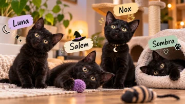 100 nombres para gatos negros bonitos y originales