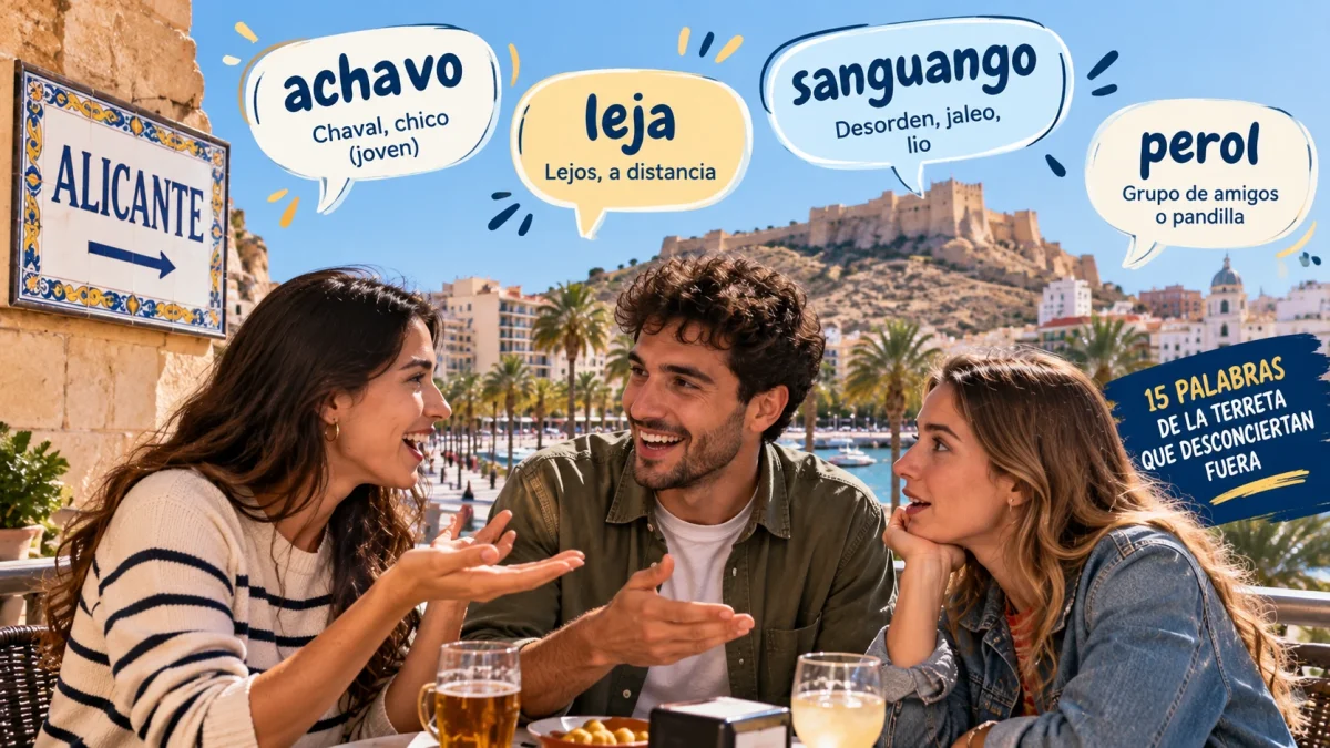 15 palabras típicas de Alicante que no todos entienden