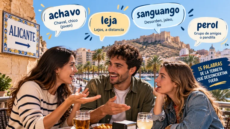 15 palabras típicas de Alicante que no todos entienden