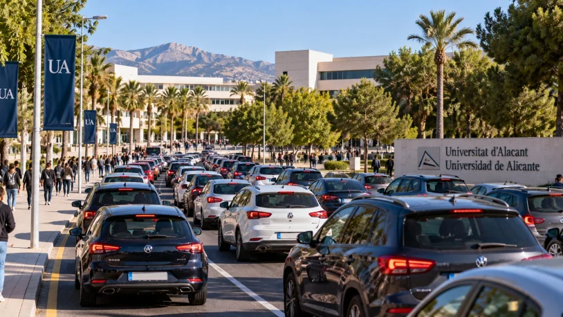La UA prepara cambios de movilidad ante 30.000 desplazamientos diarios