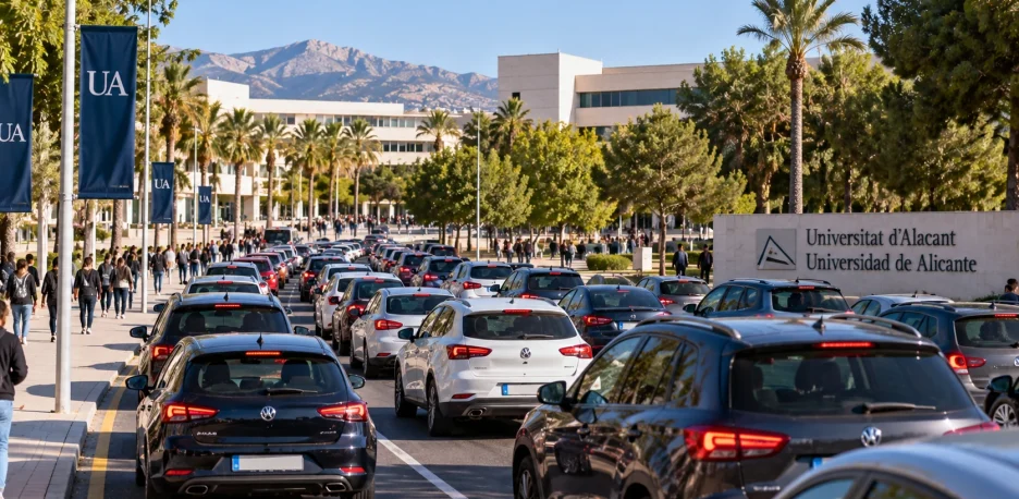 La UA prepara cambios de movilidad ante 30.000 desplazamientos diarios